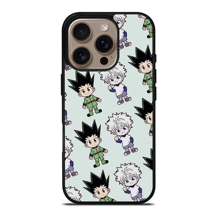 HUNTER X HUNTER GON AND KILLUA KAWAII iPhone 16 Pro Case Cover