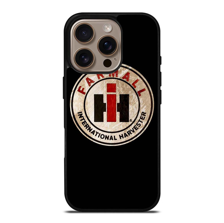 IH INTERNATIONAL HARVESTER FARMALL LOGO TRACTOR EMBLEM iPhone 16 Pro Case Cover