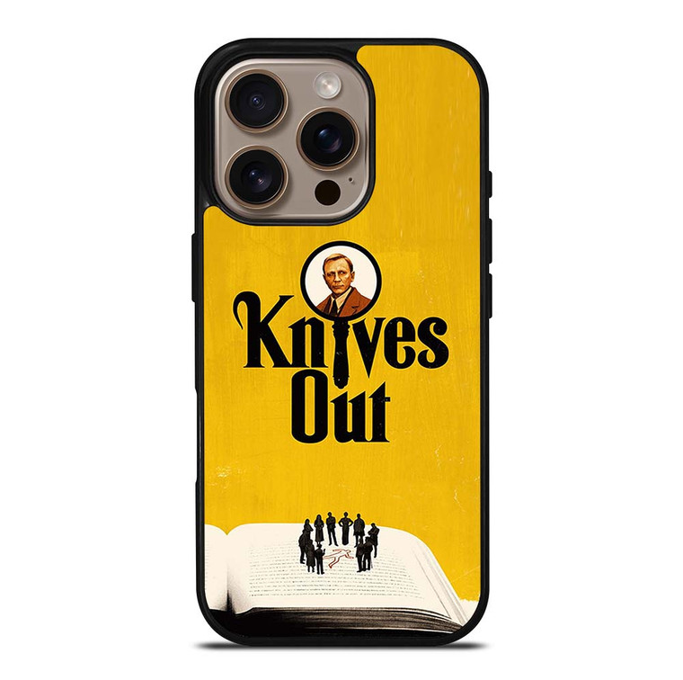 KNIVES OUT MOVIES DANIEL CRAIG iPhone 16 Pro Case Cover