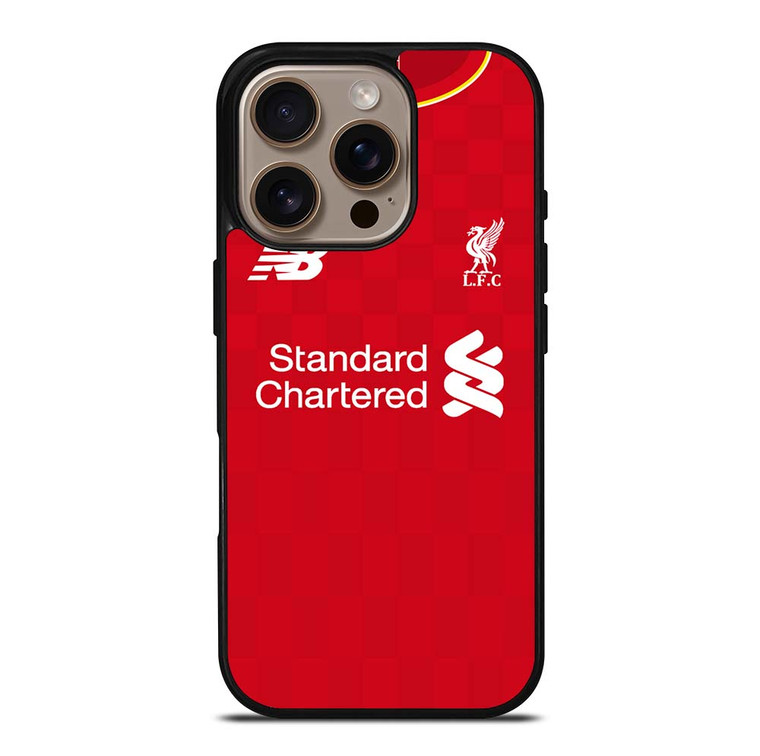 LIVERPOOL FC JERSEY iPhone 16 Pro Case Cover