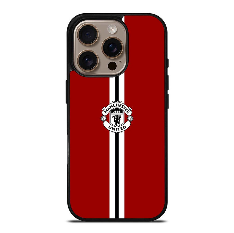 MANCHESTER UNITED RED iPhone 16 Pro Case Cover