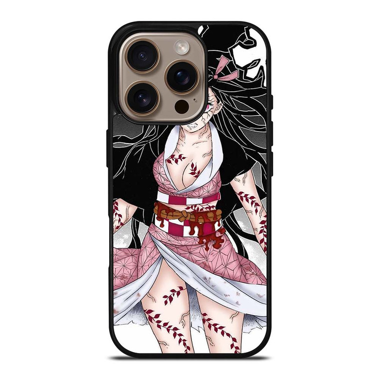 MANGA DEMON SLAYER NEZUKO KAMADO ANIME iPhone 16 Pro Case Cover