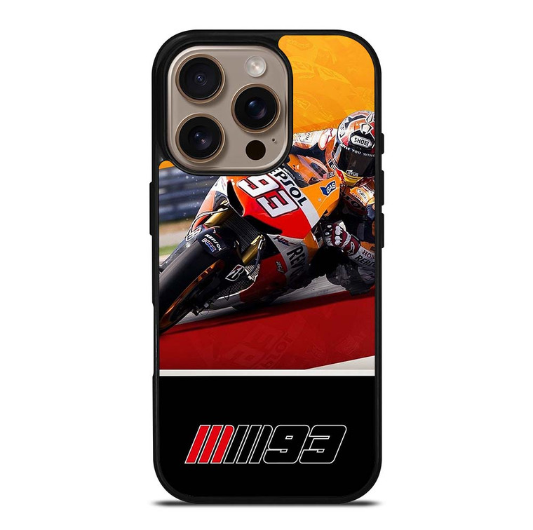MARC MARQUEZ MOTO GP iPhone 16 Pro Case Cover