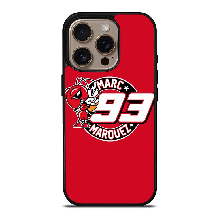 MARC MARQUEZ iPhone 16 Pro Case Cover