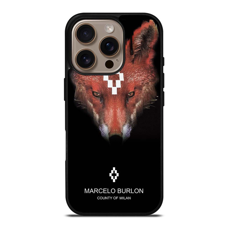 MARCELO BURLON FOX iPhone 16 Pro Case Cover