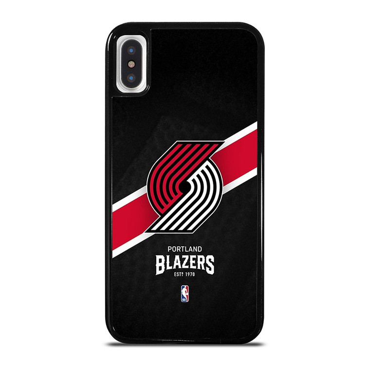 PORTLAND TRAIL BLAZERS NBA TEAM iPhone X / XS Case Cover