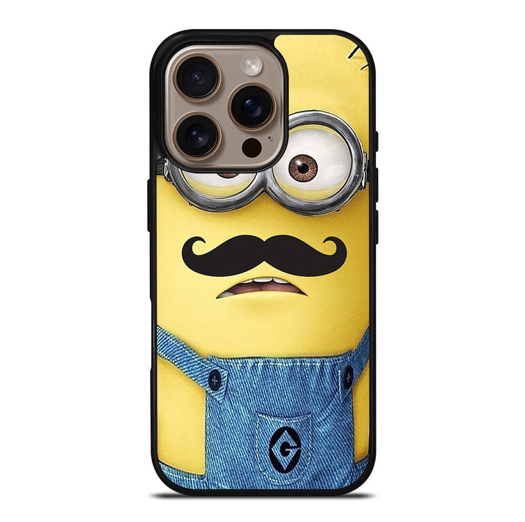 MINION WITH MOUSTACHE iPhone 16 Pro Case Cover