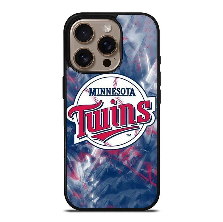 MINNESOTA TWINS LOGO MLB BASEBALL TEAM iPhone 16 Pro Case Cover