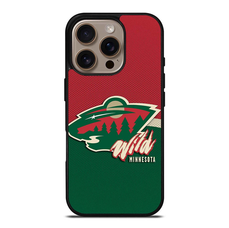 MINNESOTA WILD LOGO iPhone 16 Pro Case Cover