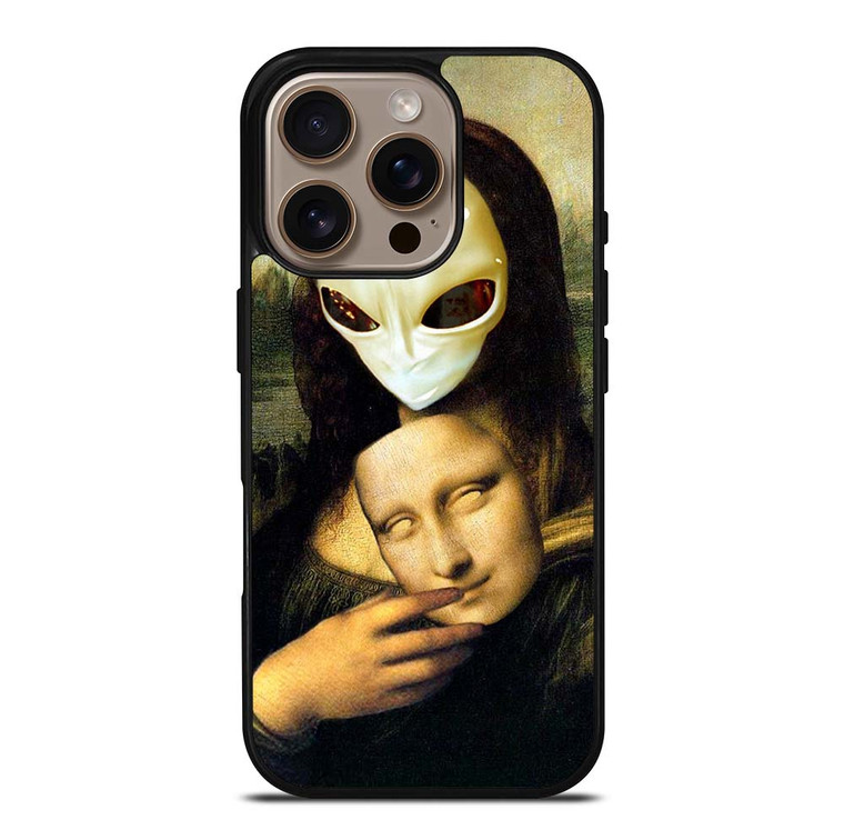 MONA LISA ALIEN iPhone 16 Pro Case Cover