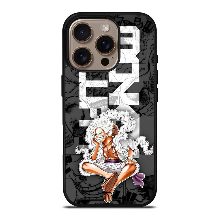 MONKEY D LUFFY GEAR 5 ONE PIECE ANIME iPhone 16 Pro Case Cover