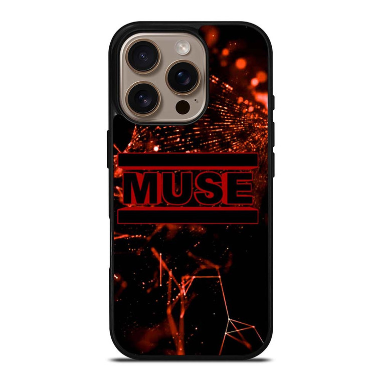 MUSE BAND ROCK LOGO ART iPhone 16 Pro Case Cover