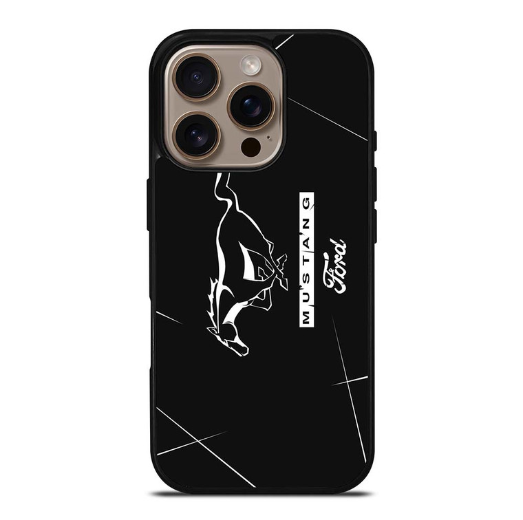 MUSTANG FORD LOGO iPhone 16 Pro Case Cover