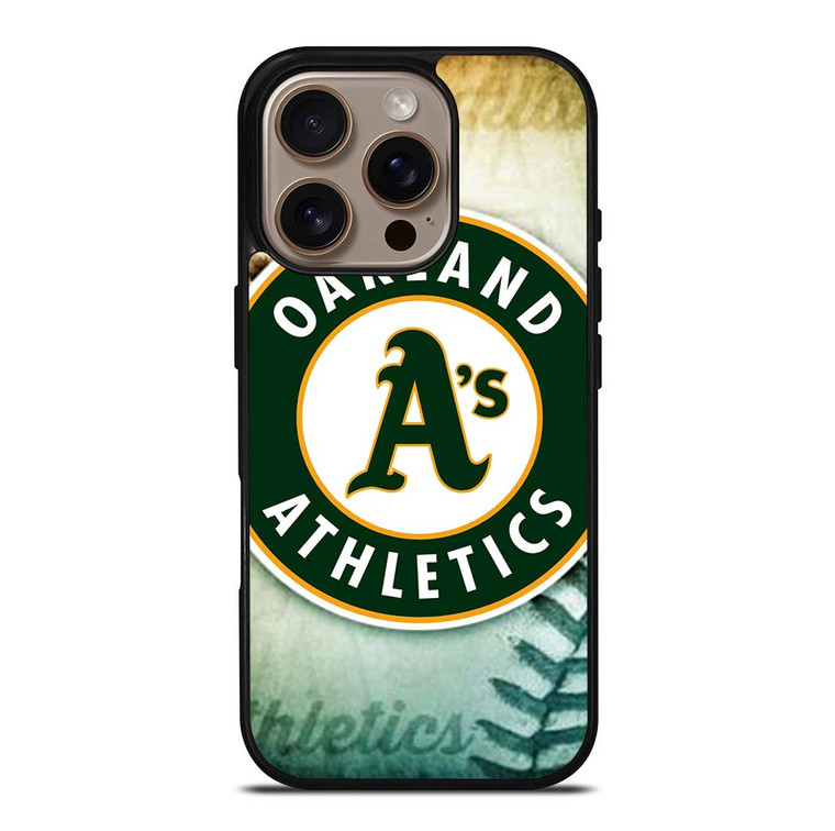 OAKLAND ATHLETICS LOGO iPhone 16 Pro Case Cover