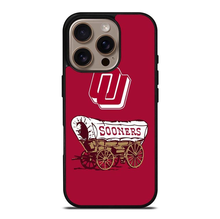OKLAHOMA SOONERS iPhone 16 Pro Case Cover