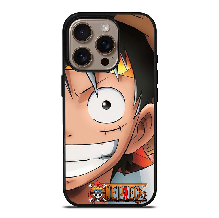 ONE PIECE LUFFY FACE iPhone 16 Pro Case Cover