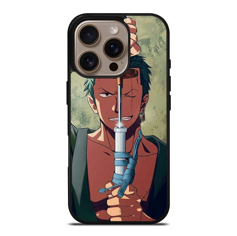 ONE PIECE ZORO SWORD iPhone 16 Pro Case Cover