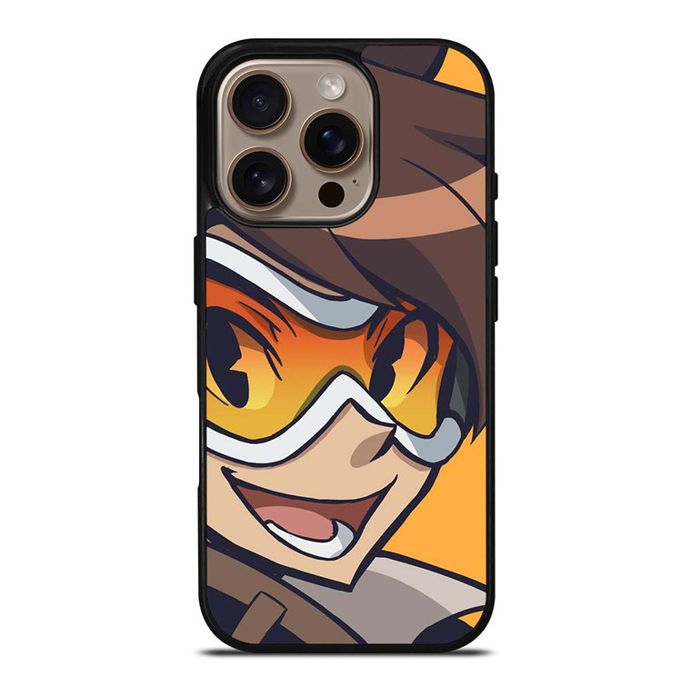 OVERWATCH TRACER CARTOON iPhone 16 Pro Case Cover