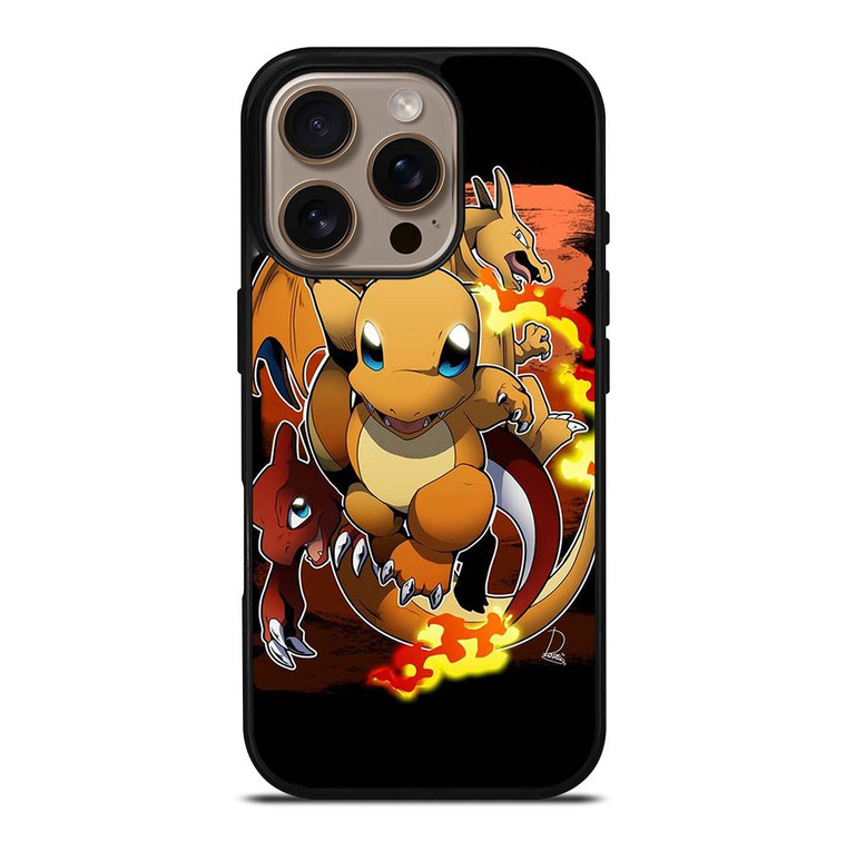 POKEMON CHARIZAR CUTE POCKET MONSTERS iPhone 16 Pro Case Cover