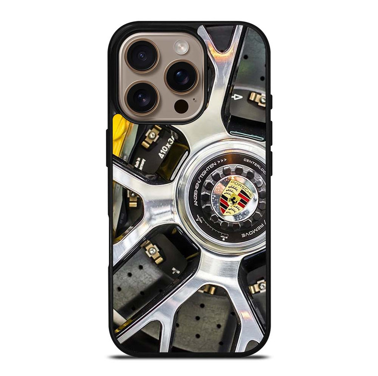 PORSCHE LOGO RIM iPhone 16 Pro Case Cover