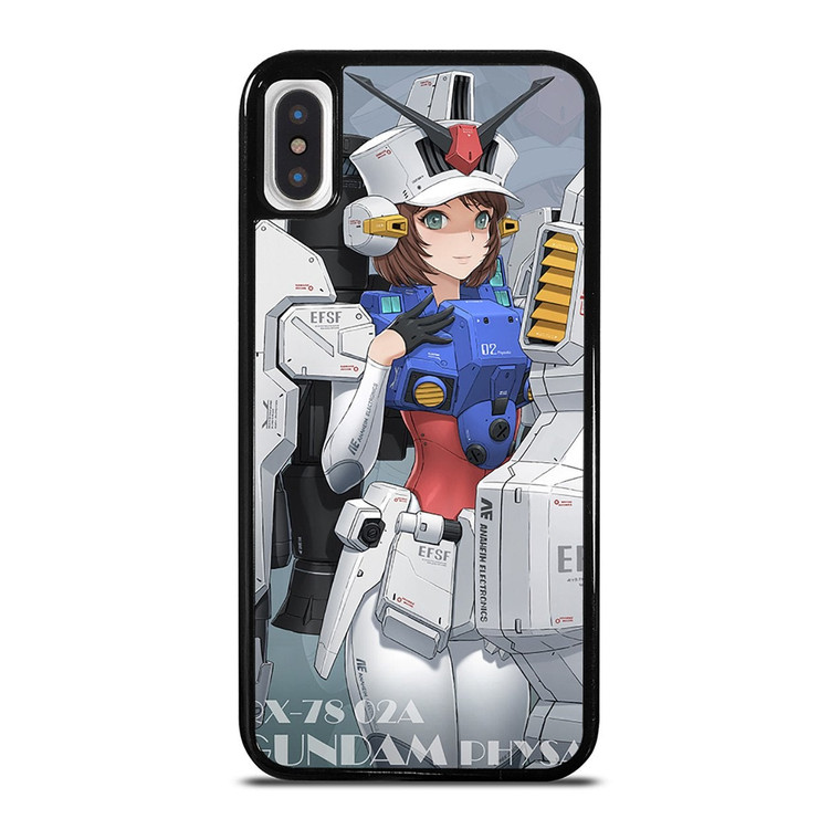 SEXY GIRL GUNDAM FAN ART iPhone X / XS Case Cover