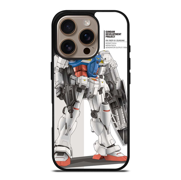 RX-78GP-01 GUNDAM iPhone 16 Pro Case Cover