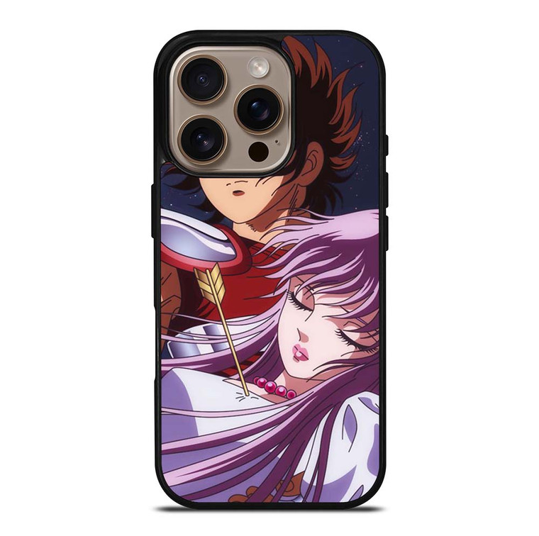 SAINT SEIYA AND PRINCESS iPhone 16 Pro Case Cover