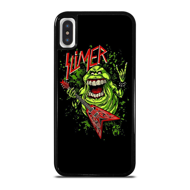 SLIMER GHOSTBUSTER GUITAR iPhone X / XS Case Cover