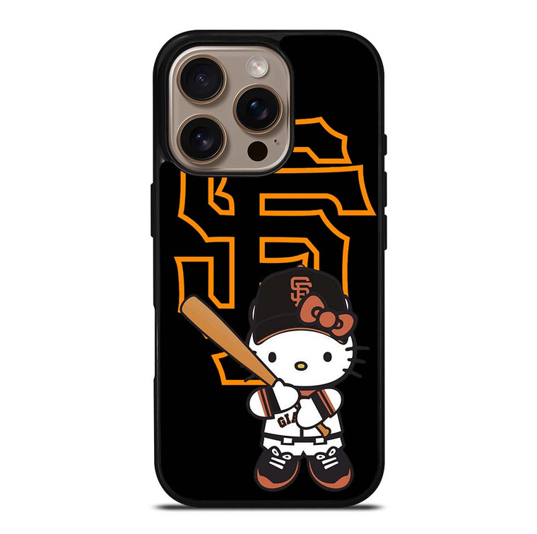 SAN FRANCISCO GIANTS HELLO KITTY iPhone 16 Pro Case Cover