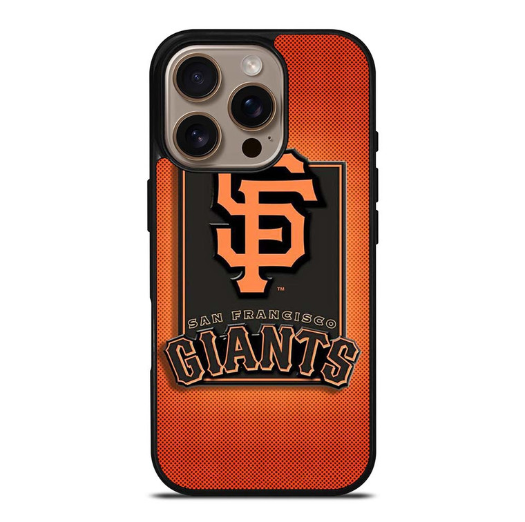 SAN FRANCISCO GIANTS LOGO BASEBALL EMBLEM iPhone 16 Pro Case Cover