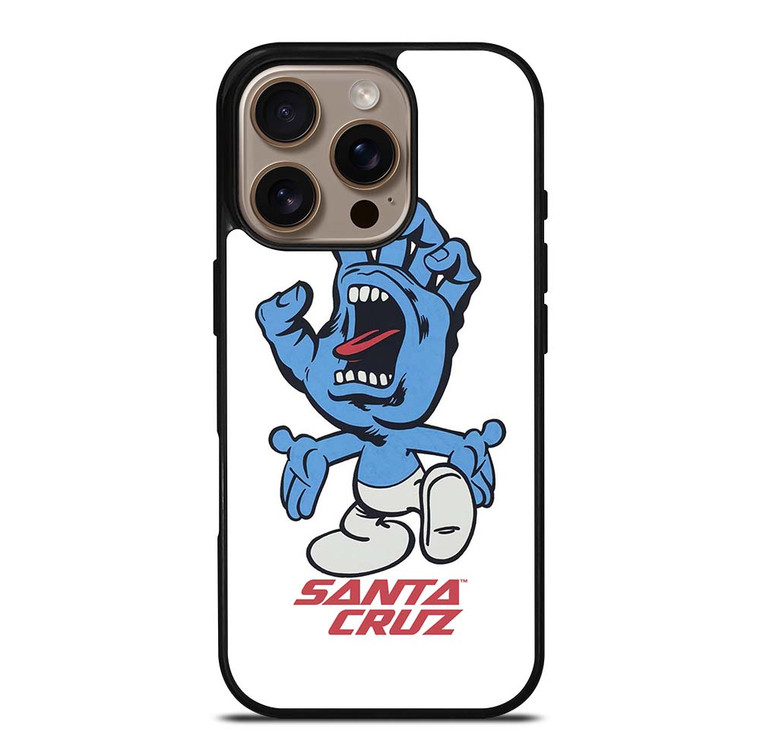 SANTA CRUZ SKATEBOARDS SMURF iPhone 16 Pro Case Cover