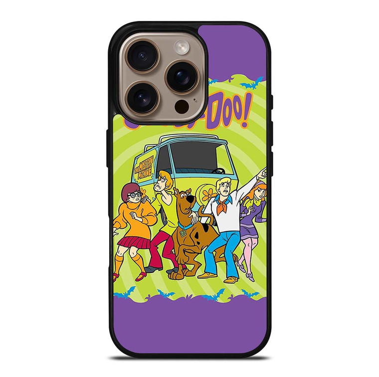 SCOOBY DOO CARTOON CHARACTERS iPhone 16 Pro Case Cover