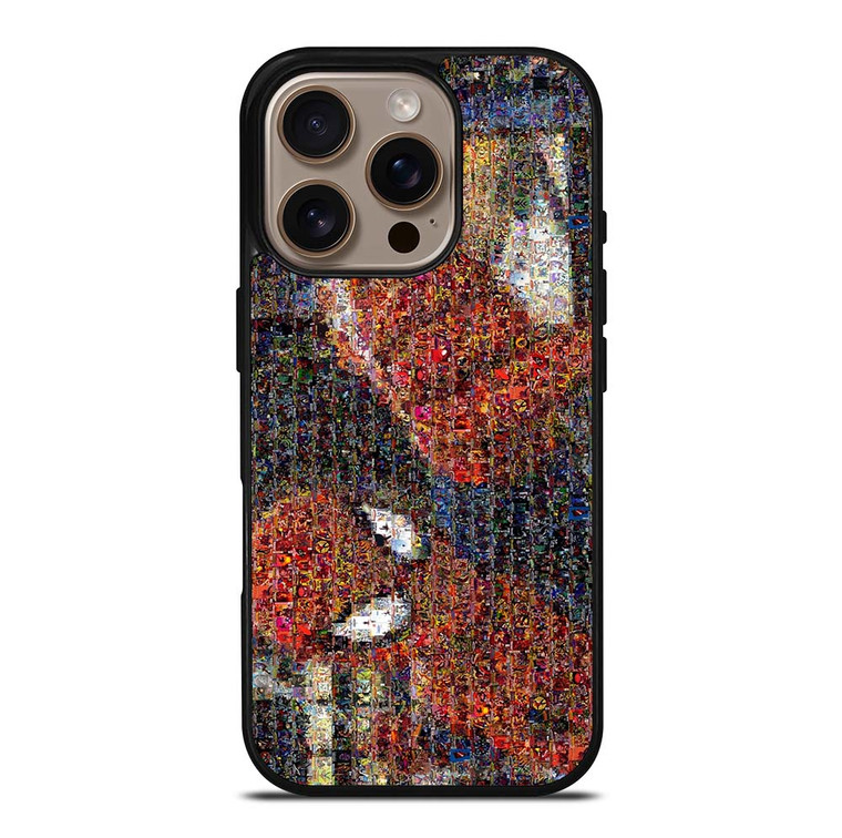 SPIDERMAN ART COLLAGE iPhone 16 Pro Case Cover