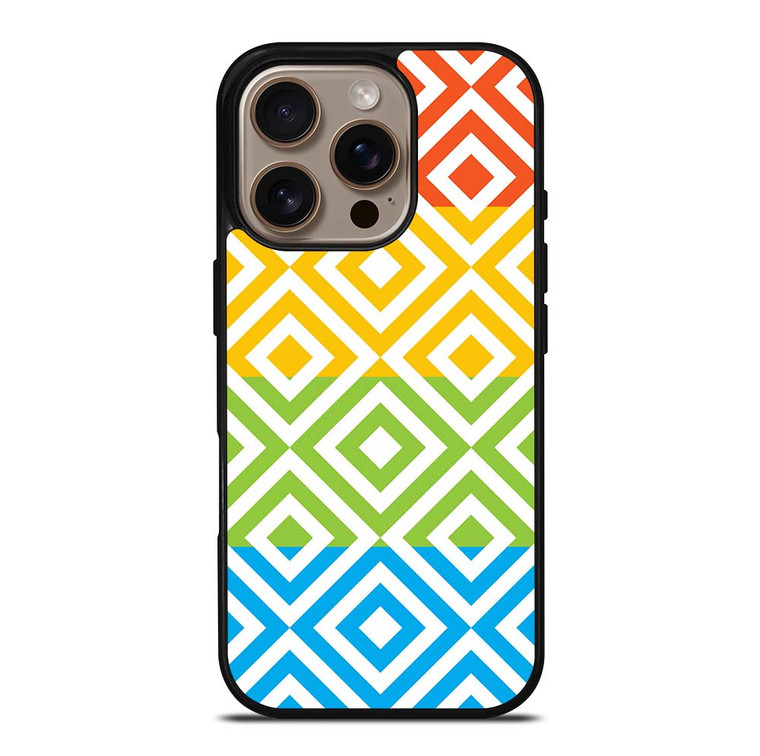 SQUARE PATTERN iPhone 16 Pro Case Cover