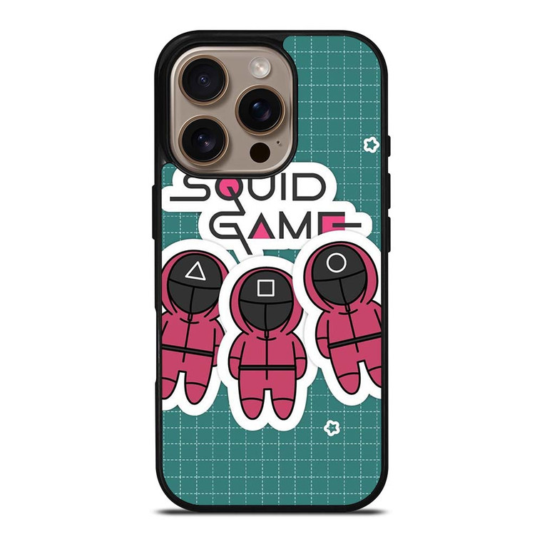 SQUID GAME GUARD KAWAII CUTE iPhone 16 Pro Case Cover