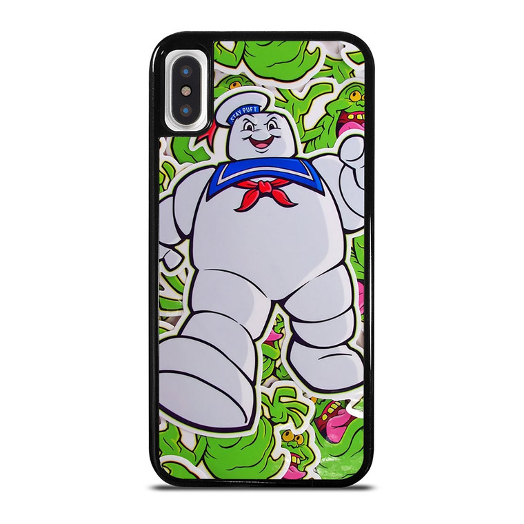 STAY PUFT AND SLIMER GHOSTBUSTER iPhone X / XS Case Cover