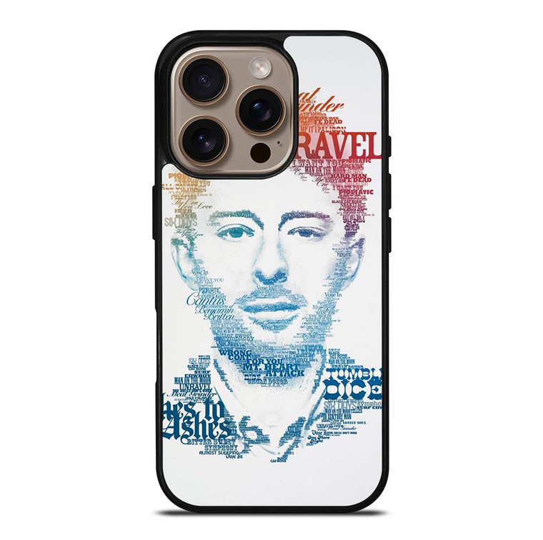 TOM YORKE RADIOHEAD iPhone 16 Pro Case Cover