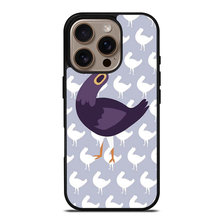 TRASH DOVE BIRD iPhone 16 Pro Case Cover