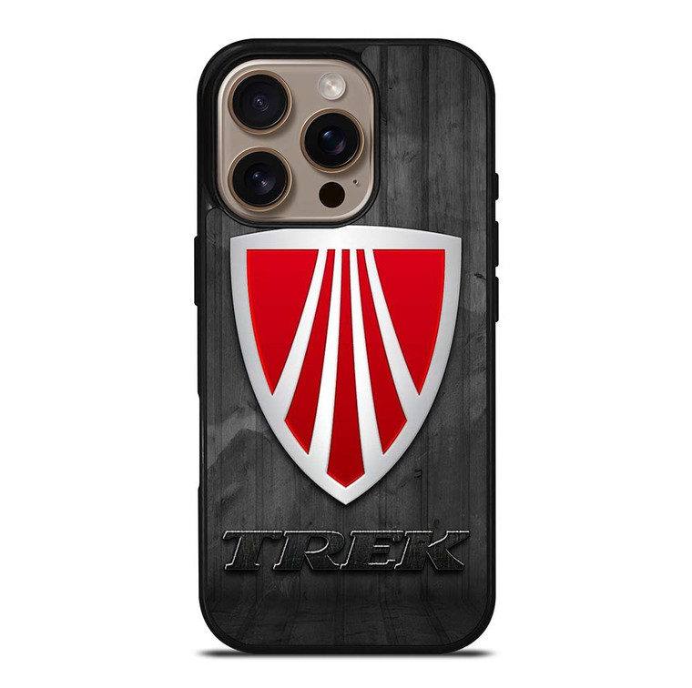 TREK BIKE WOODEN LOGO 2 iPhone 16 Pro Case Cover