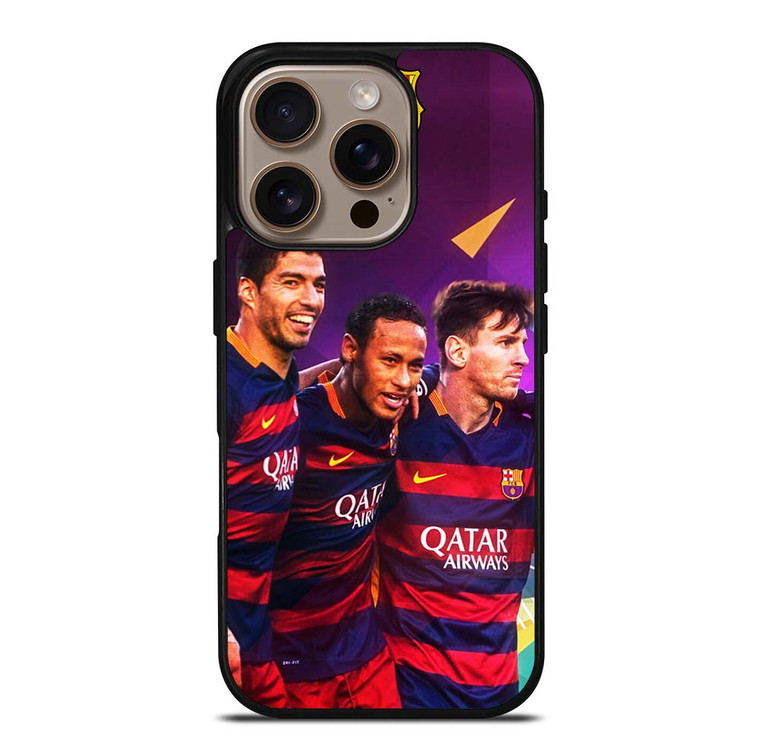 TRIO MSN BARCELONA iPhone 16 Pro Case Cover