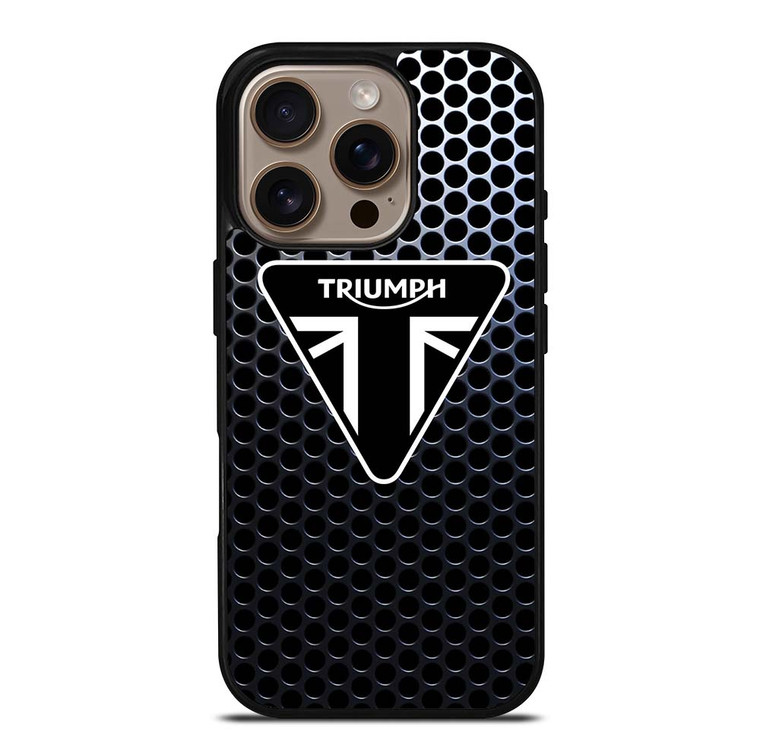 TRIUMPH MOTORCYCLE LOGO iPhone 16 Pro Case Cover