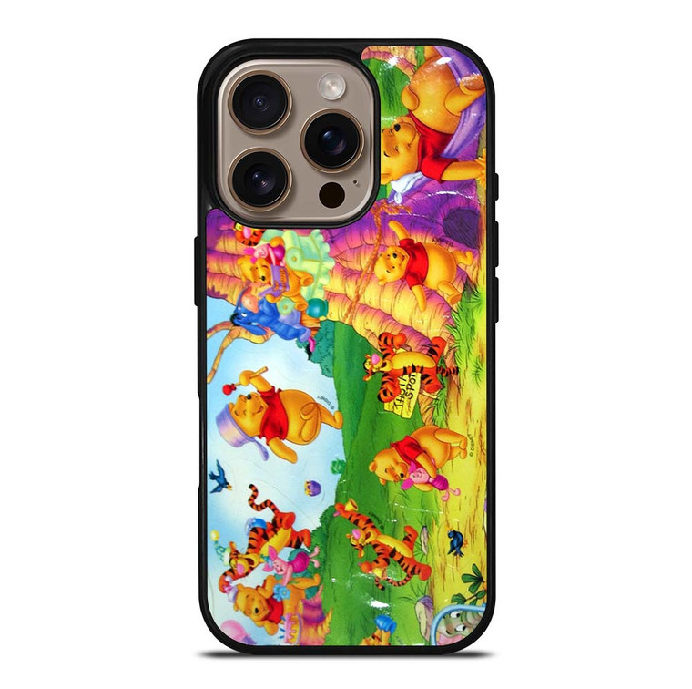 WINNIE THE POOH Cartoon iPhone 16 Pro Case Cover