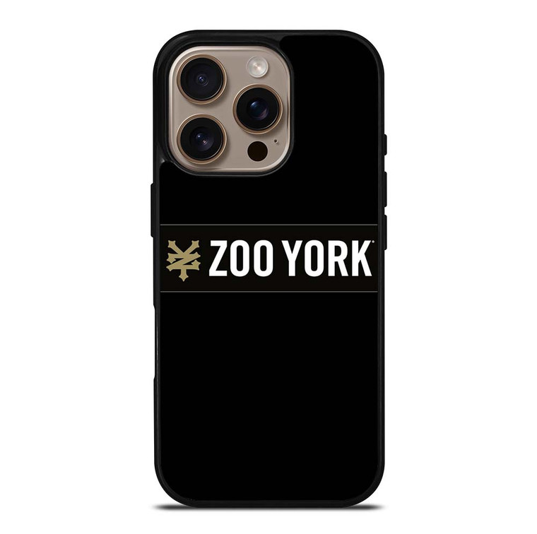 ZOO YORK LOGO iPhone 16 Pro Case Cover