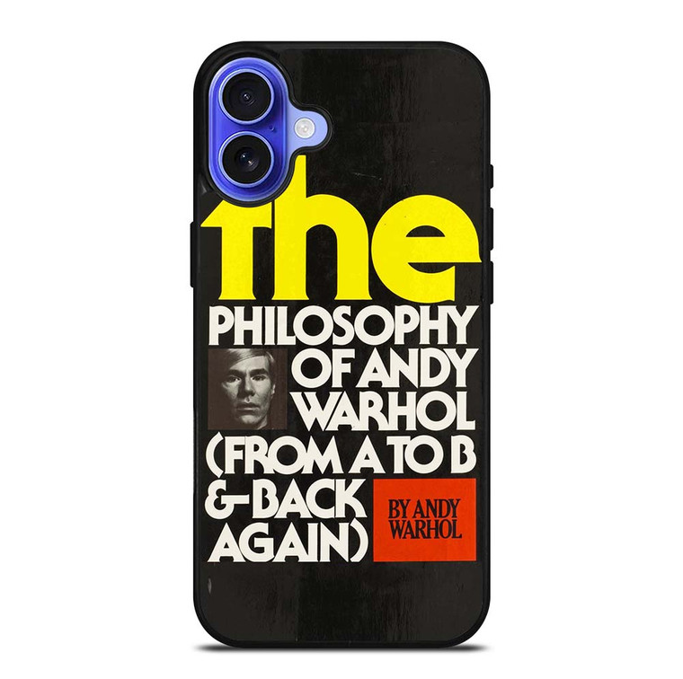 ANDI WARHOL iPhone 16 Plus Case Cover