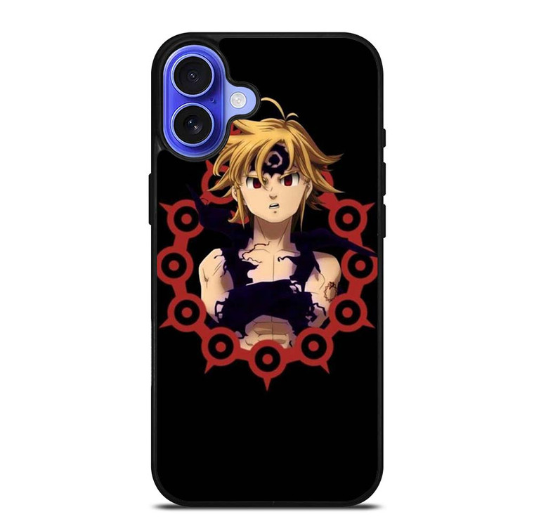 ANIME 7 SEVEN DEADLY SINS MELIODAS iPhone 16 Plus Case Cover