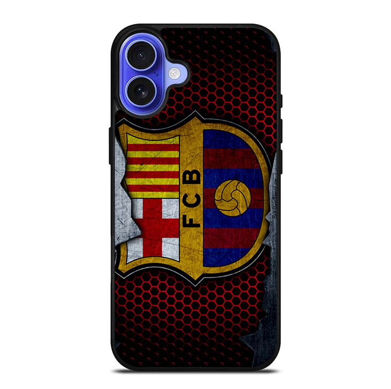 BARCELONA FC EMBLEM iPhone 16 Plus Case Cover
