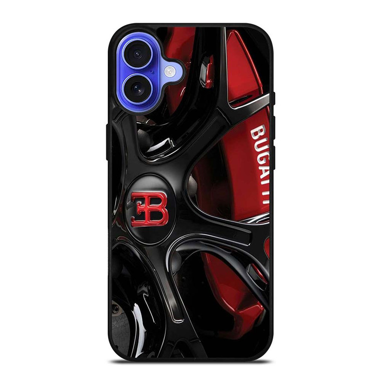 BUGATTI RIM CAR LOGO iPhone 16 Plus Case Cover