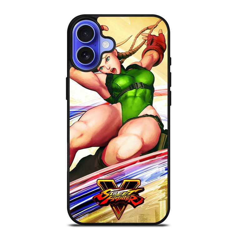 CAMMY STREET FIGHTER V iPhone 16 Plus Case Cover