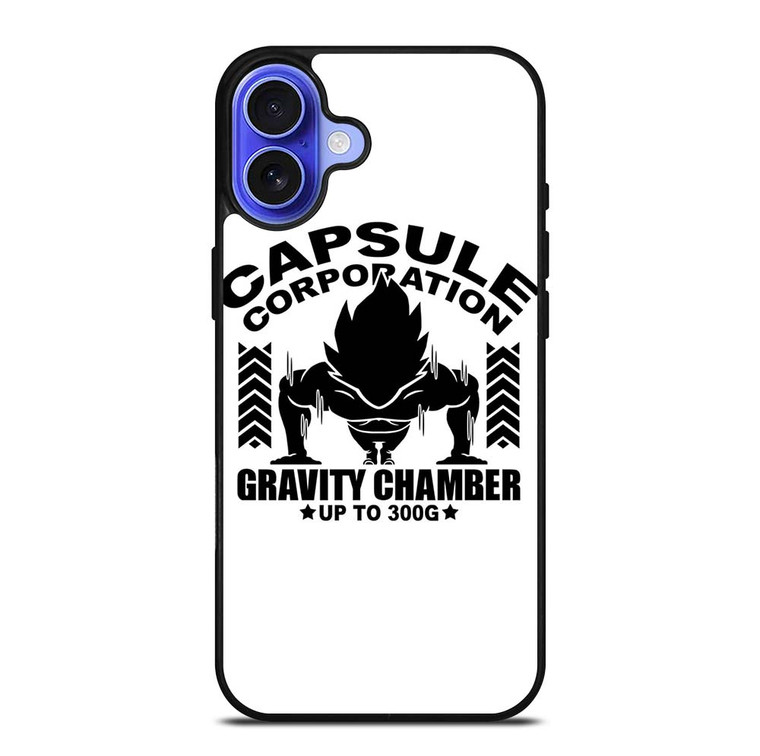 CAPSULE GRAVITY CHAMBER DRAGON BALL iPhone 16 Plus Case Cover