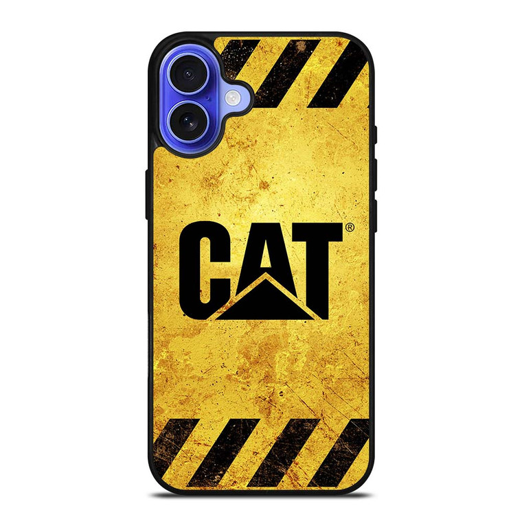 CATERPILLAR CAT LOGO STRIPE iPhone 16 Plus Case Cover